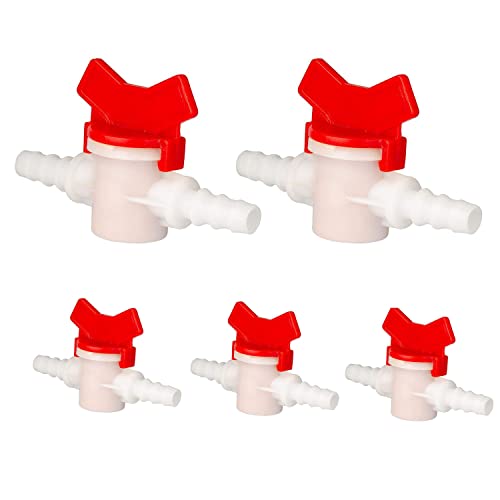 5 Pack Barbed Ball Valve 3 (5 Count)