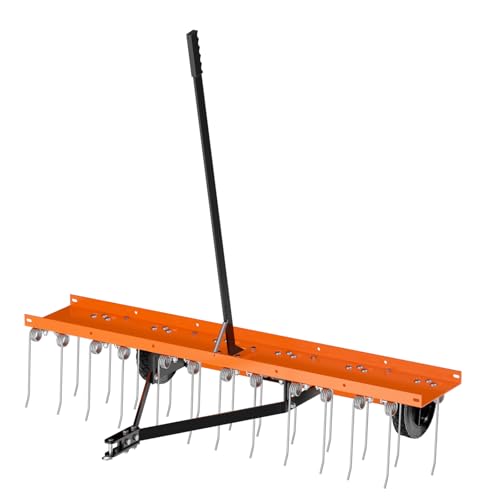 48" Tow Behind Dethatcher (Orange-48IN)