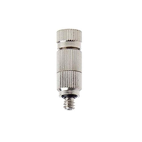 Stainless Steel 304 Misting Nozzles Outdoor Cooling System 0.6mm (10 Count)