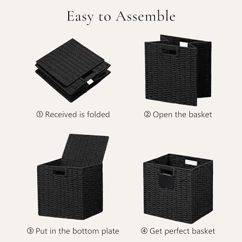 4 Pack Wicker Basket (4 Count)