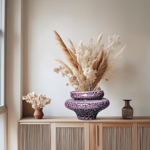 Ceramic Planters (Purple (11.2 X 7.8 In))