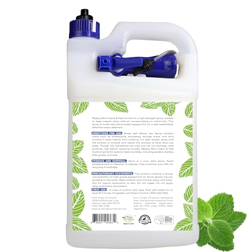 Peppermint Oil Insect Repellent Spray (128 Fl Oz)