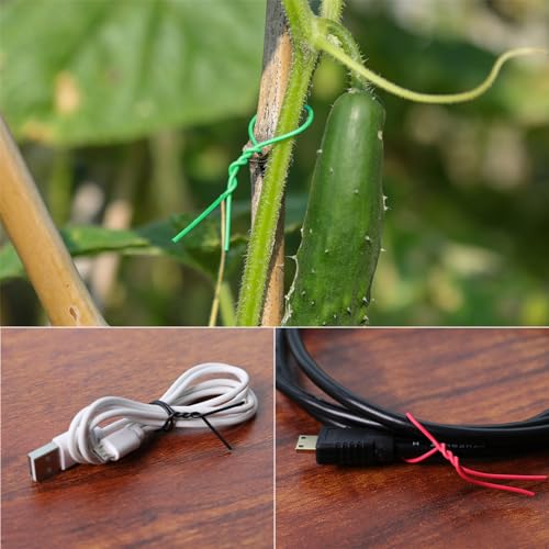 200 Pcs 6 inch Garden Twist Tie