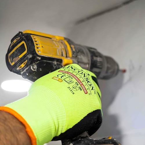 12 Pack Safety Performance Series Construction Mechanics Wrinkle Latex Work Gloves