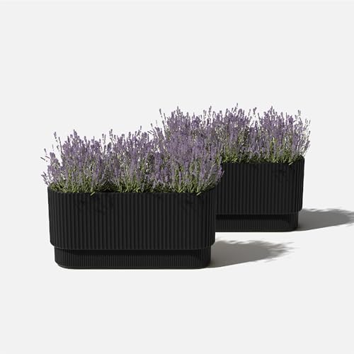 Demi Series Long Planter (2 Count)