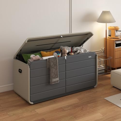 Domi 160 Gallon Resin Deck Box (160 Gallon)