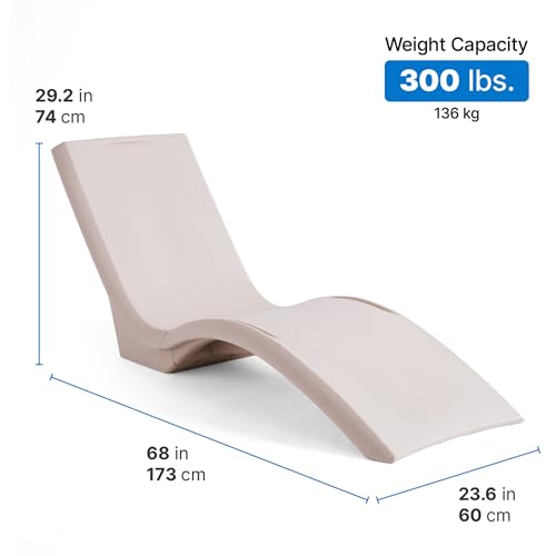 Vero Pool Lounger (Tan / Pool Lounger)