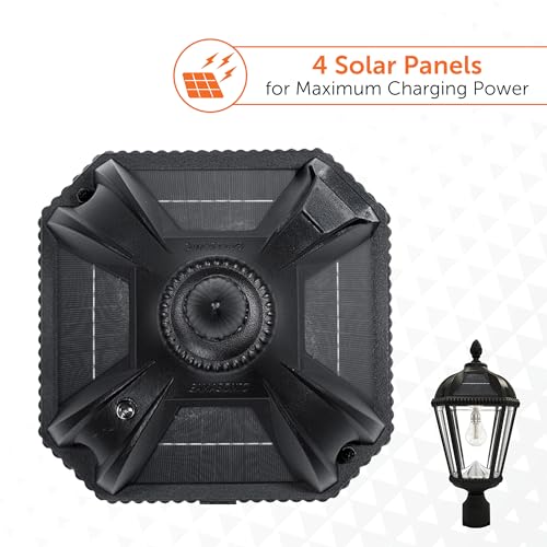 Outdoor Solar Post Light