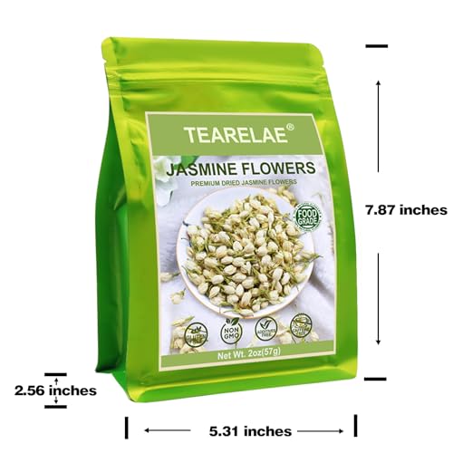 Dried Jasmine Flowers Bud (2 Ounce)