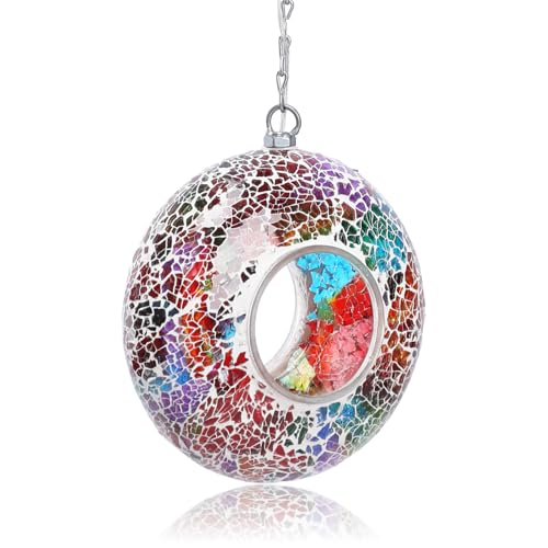 Solar Mosaic Bird Feeder