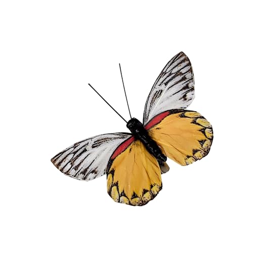 Artificial Feather Simulation Butterfly Party Decoration Set (12 Count)