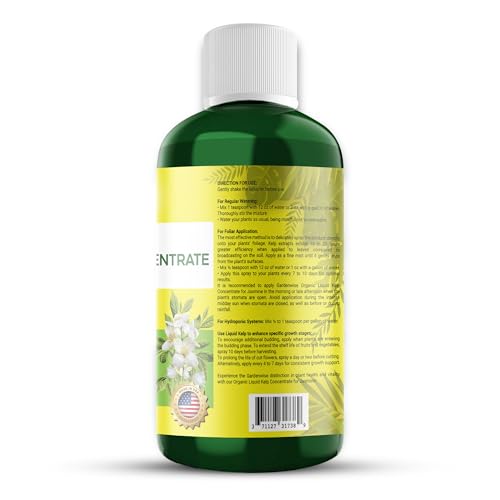 Organic Premium Kelp Seaweed Fertilizer for Jasmin (16 Fl Oz)