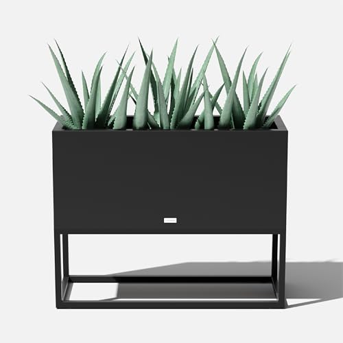 Block Series Raised Long Box Planter