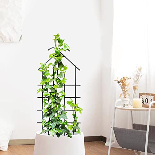4 Pack 24" Metal Garden Trellis for Climbing Plants Outdoor