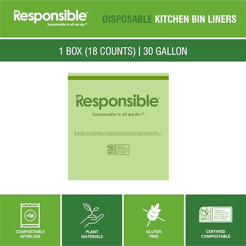 Kitchen Bin Liners (42 Count)