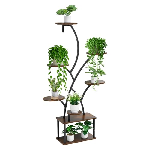 Plant Stand Indoor with Grow Lights