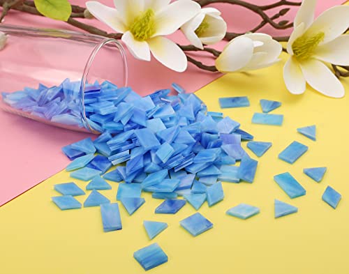 200pcs Glass Mosaic Tiles (8 Ounce)