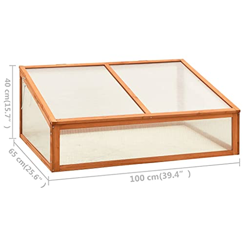Solid Firwood Garden Portable Wooden Greenhouse