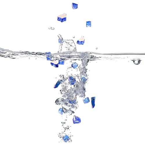 20 Pounds Cobalt Blue Reflective Fire Glass