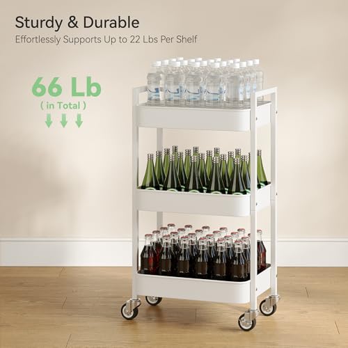 3 Tier Rolling Cart