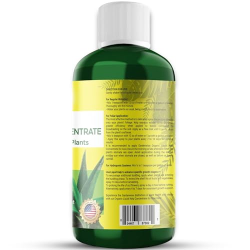 Organic Premium Kelp Seaweed Fertilizer (32 Fl Oz)