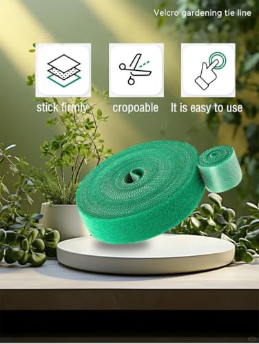 Plant Tape 32 Ft Green Garden Twist Ties for Plants