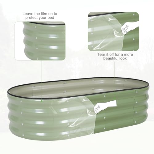 Galvanized Raised Garden Bed Outdoor