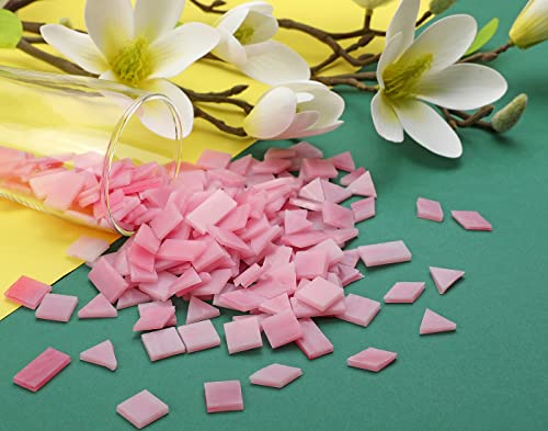 200 Mixed Color Glass Mosaic Tiles (8 Ounce)