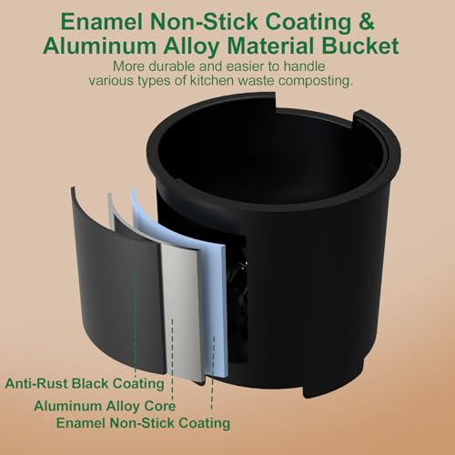 3L Electric Composter for Kitchen