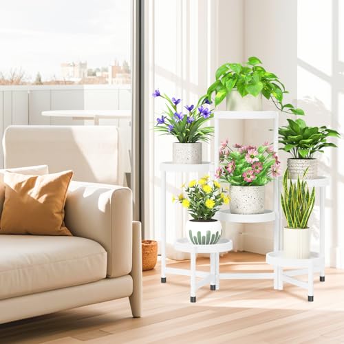 6 Tier Folding Plant Stand Indoor Outdoor
