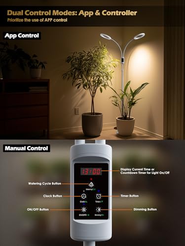 48W Smart Grow Lights for Indoor Plants