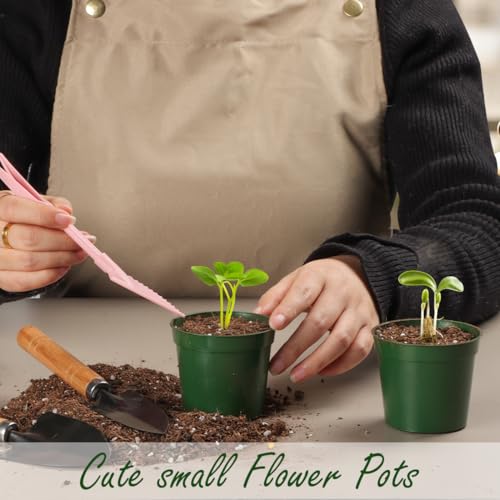 100 Pack 2.5 Inch Small Plant Pots (100 Count)