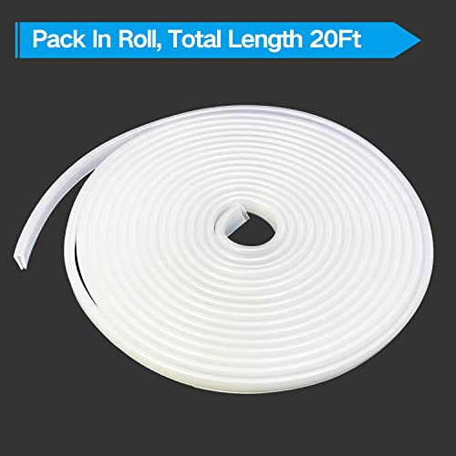Clear Rubber Edge Trim (20 Foot)