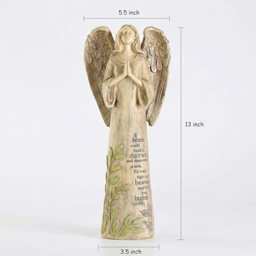 13" Memorial Angel Statue (Praying)