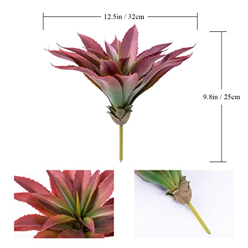 Succulents Plants Artificial Aloe Unpotted Outdoor UV Resistant
