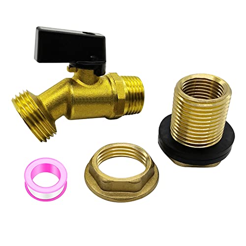 Brass Rain Barrel Spigot Kit 3