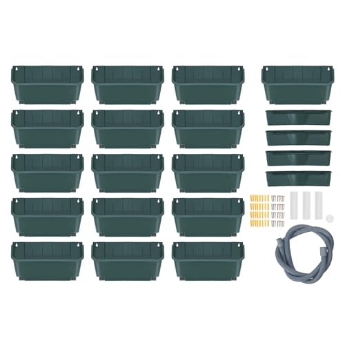 20 Pcs Self Watering Wall Mounted Planter
