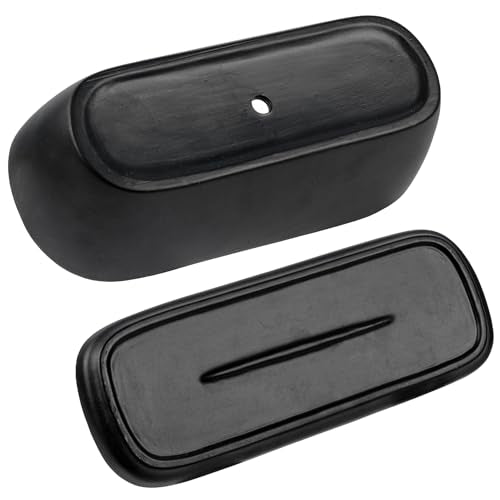 Black Ceramic Indoor Planter Pot with Drainage Hole & Saucer