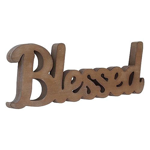 Farmhouse Blessed Signs for Home Decor 15 inches