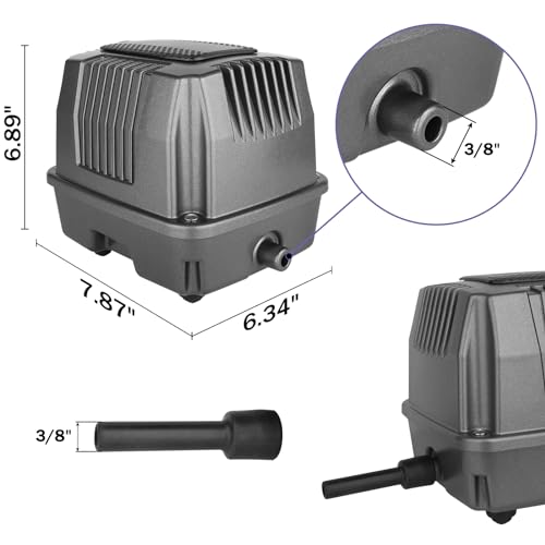 Koi Pond Aerator Pond Air Pump with Self