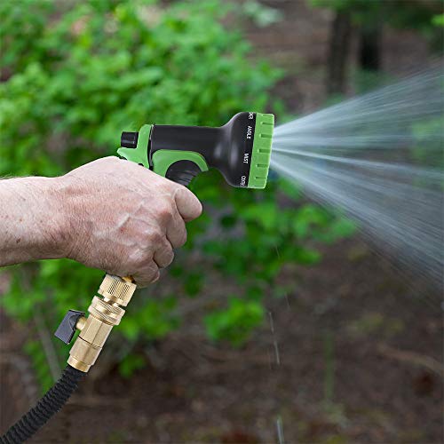 Garden Hose Quick Connector Water Hose Quick Connect ¾ inch GHT Brass Easy Connect Fitting Quick Connect Hose Fittings Garden Hose Fitting Water Hose Connectors (3 Count)