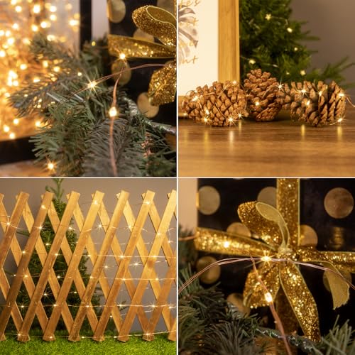 200FT 600LEDs Fairy Lights Solar Powered