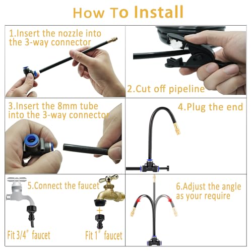 360°Bendable Automatic Irrigation System