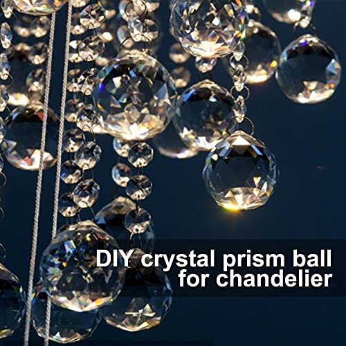 Crystal Sun Catcher Suncatcher Prism Ball AB (20 Count)