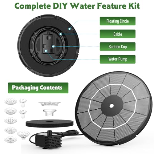 3.5W Solar Fountain Pump Upgraded 2026