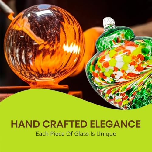 Glass Hummingbird Feeder for Outdoors