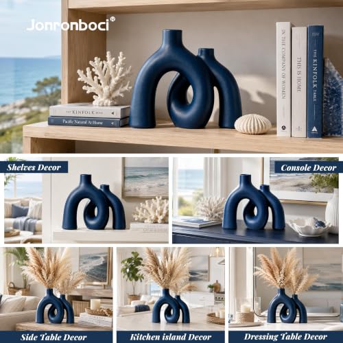 Blue Vase Set (2 Count)