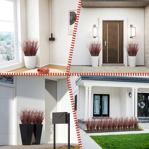 12Pcs Artificial Grass Plants (12 Count)