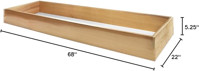 All Things Cedar RG72 6-ft x 2-ft Cedar Raised Garden Box | Expandable Plant Bed, Stackable Wooden Planter - Easy Assembly, Western Red Cedar Build, Outdoor Vegetable Gardening Solution