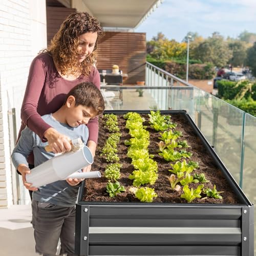 Large Raised Garden Bed with Legs 70.9x22.8x31.5 in
